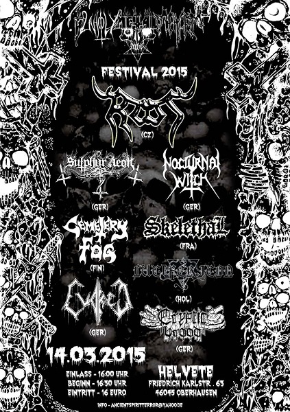 Unholy Metal Mayhem Festival 2015